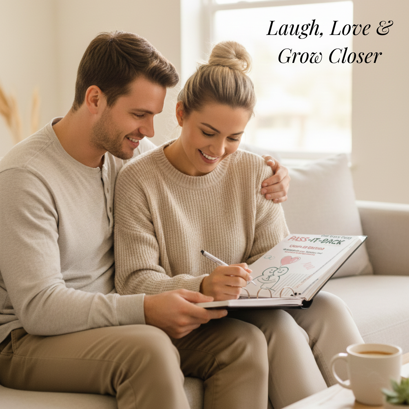 Pass-It-Back™ Couples Journal | 30 Prompts - Image 2