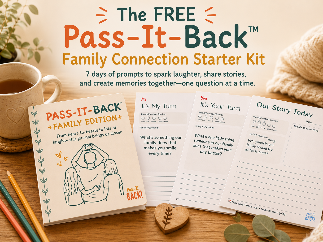 Pass-It-Back Family Connection Starter Kit printable preview